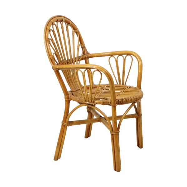 Vintage Rotan Stoel Fauteuil Boho Design Jaren 70 Vintage Rotan Stoel Fauteuil Boho Design Jaren 70
