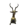 Vintage Bronzen Beeld Liggend Hert Sarreid Ltd 32cm