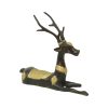 Vintage Bronzen Beeld Liggend Hert Sarreid Ltd 32cm