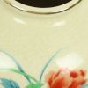 Koppel Japanse Vazen Pauwen Bloemen Craquelé Keramiek 26cm