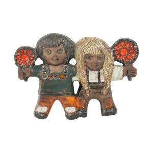 Wandsculptuur Kinderen Elisabeth Vandeweghe Perignem 30cm
