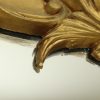 Italiaanse Kuifspiegel Rococo Stijl Goudkleurig Resine 84cm