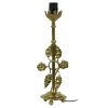Sierlijke Florale Tafellamp Messing Art Nouveau Stijl 43cm