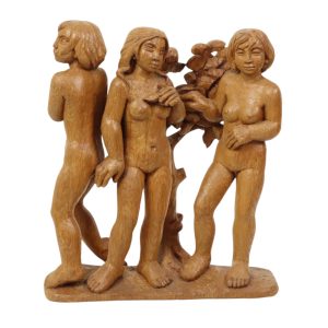 Groot Beeldhouwwerk Vrouwelijk Naakt Edgard Fonteyne Kunst