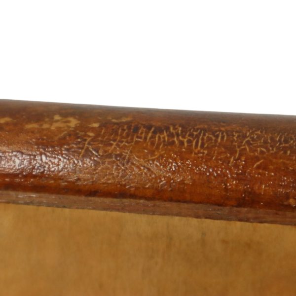Antieke Houten Spiegel Faux Bamboe Chinoiserie 63x52cm Antieke Houten Spiegel Faux Bamboe Chinoiserie 63x52cm