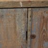 Karaktervolle Oude Blauwe Werkbank Dressoir Uniek 124cm