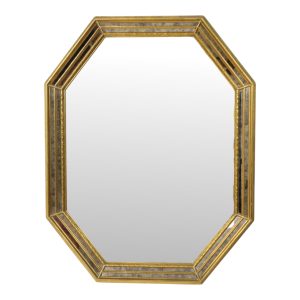 Vintage Venetiaanse Deknudt Spiegel Facetgeslepen 92cm