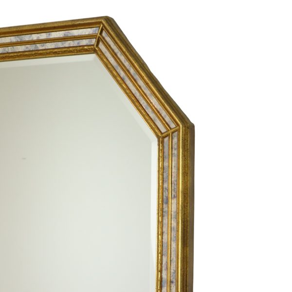 Vintage Venetiaanse Deknudt Spiegel Facetgeslepen 92cm Vintage Venetiaanse Deknudt Spiegel Facetgeslepen 92cm