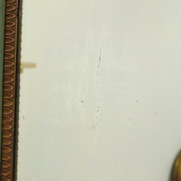 Grote Houten Spiegel Goud Begin 20ste Eeuw Frankrijk 97cm Grote Houten Spiegel Goud Begin 20ste Eeuw Frankrijk 97cm