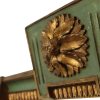 Grote Houten Spiegel Goud Begin 20ste Eeuw Frankrijk 97cm Grote Houten Spiegel Goud Begin 20ste Eeuw Frankrijk 97cm