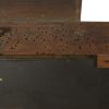 Grote Houten Spiegel Goud Begin 20ste Eeuw Frankrijk 97cm Grote Houten Spiegel Goud Begin 20ste Eeuw Frankrijk 97cm