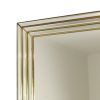 Zeldzame Design Spiegel met Console Zilver Goud Deknudt