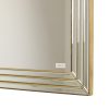Zeldzame Design Spiegel met Console Zilver Goud Deknudt