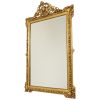 Antieke Franse Facetgeslepen Spiegel XL Goud 163cm Antieke Franse Facetgeslepen Spiegel XL Goud 163cm