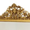 Antieke Franse Facetgeslepen Spiegel XL Goud 163cm Antieke Franse Facetgeslepen Spiegel XL Goud 163cm