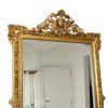 Antieke Franse Facetgeslepen Spiegel XL Goud 163cm Antieke Franse Facetgeslepen Spiegel XL Goud 163cm
