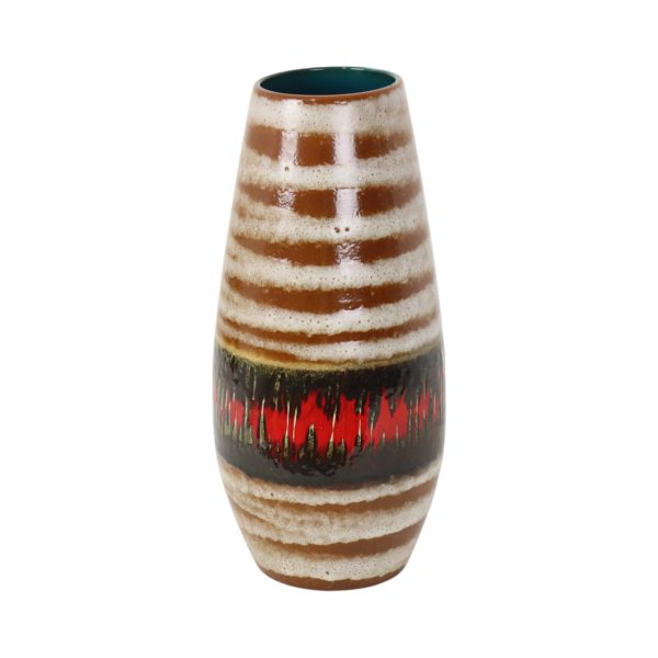 Fat Lava Scheurich Vaas Lora Geglazuurd Keramiek 529-38 Fat Lava Scheurich Vaas Lora Geglazuurd Keramiek 529-38