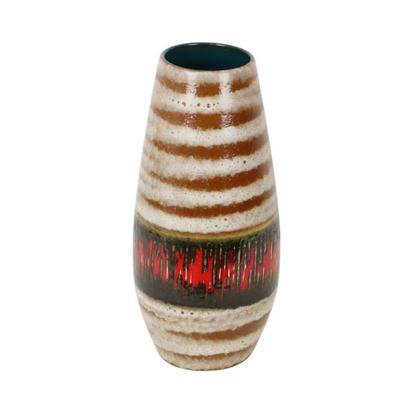 Fat Lava Scheurich Vaas Lora Geglazuurd Keramiek 529-38 Fat Lava Scheurich Vaas Lora Geglazuurd Keramiek 529-38