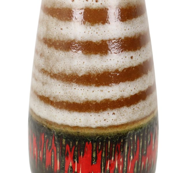 Fat Lava Scheurich Vaas Lora Geglazuurd Keramiek 529-38 Fat Lava Scheurich Vaas Lora Geglazuurd Keramiek 529-38