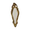 Mid Century Kuifspiegel Klassieke Gouden Franse Spiegel 63cm
