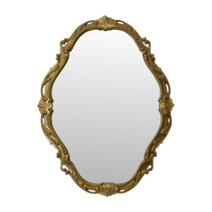 Italiaanse Barok Stijl Spiegel Rococo Klassiek Hars 50cm