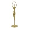 Hollywood Regency Messing Ballerina Beeldje Sculptuur 30cm Hollywood Regency Messing Ballerina Beeldje Sculptuur 30cm