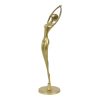 Hollywood Regency Messing Ballerina Beeldje Sculptuur 30cm Hollywood Regency Messing Ballerina Beeldje Sculptuur 30cm