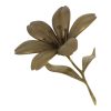 Mid Century Messing Lelie Bloem Sculptuur Beeldje Asbak Mid Century Messing Lelie Bloem Sculptuur Beeldje Asbak