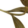 Mid Century Messing Lelie Bloem Sculptuur Beeldje Asbak Mid Century Messing Lelie Bloem Sculptuur Beeldje Asbak