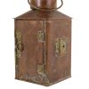 Kleine Scheepslamp DHR Bakboord Koper Maritiem 24cm Kleine Scheepslamp DHR Bakboord Koper Maritiem 24cm