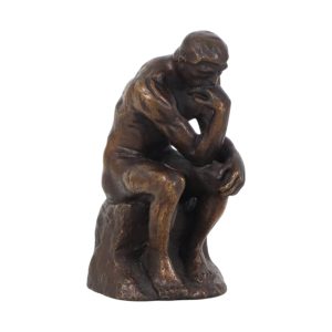 Naar Auguste Rodin Le Penseur De Denker Reproductie In Brons