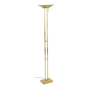 Gouden Deknudt Vloerlamp Willy Rizzo Design Hollywood Regency