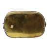 Grote Ovale Messing Bloembak Vintage XL Cache Pot 41cm