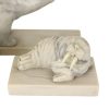 Vintage Set van 3 Dieren Beeldjes Kunstmarmer Inuit Canada Vintage Set van 3 Dieren Beeldjes Kunstmarmer Inuit Canada