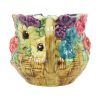 Kleurrijke Art Nouveau Bloempot Cache Pot Majolica Frankrijk Kleurrijke Art Nouveau Bloempot Cache Pot Majolica Frankrijk