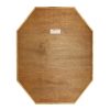 Grote Achthoekige Deknudt Spiegel Hollywood Regency Stijl