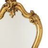 Franse Kuifspiegel Bladgoud Verguld Barok Stijl 72cm