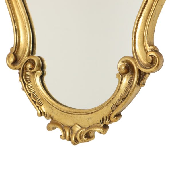 Franse Kuifspiegel Bladgoud Verguld Barok Stijl 72cm