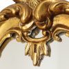 Franse Kuifspiegel Bladgoud Verguld Barok Stijl 72cm
