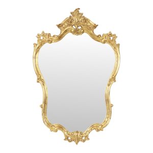 Grote Deknudt Kuifspiegel Bladgoud Barok Stijl Klassiek 87cm