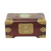 Oude Houten Chinese Juwelenkist Sierraden Doos Jade Messing Oude Houten Chinese Juwelenkist Sierraden Doos Jade Messing