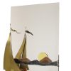 Koperen en Messing Boot Design Spiegel Daniel D'Haeseleer 1970s