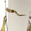 Koperen en Messing Boot Design Spiegel Daniel D'Haeseleer 1970s