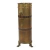 Unieke Obus Paraplubak XL Trench Art 1915 WO1 Leeuwenkoppen Unieke Obus Paraplubak XL Trench Art 1915 WO1 Leeuwenkoppen