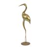 Grote Messing Kraanvogel Hollywood Regency Design 61cm Grote Messing Kraanvogel XL Hollywood Regency Design 61cm