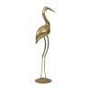Grote Messing Kraanvogel Hollywood Regency Design 61cm Grote Messing Kraanvogel XL Hollywood Regency Design 61cm