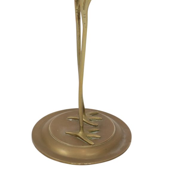 Grote Messing Kraanvogel Hollywood Regency Design 61cm Grote Messing Kraanvogel XL Hollywood Regency Design 61cm