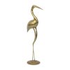 Grote Messing Kraanvogel Hollywood Regency Design 61cm Grote Messing Kraanvogel XL Hollywood Regency Design 61cm