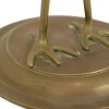 Grote Messing Kraanvogel Hollywood Regency Design 61cm Grote Messing Kraanvogel XL Hollywood Regency Design 61cm