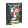 Abstract Schilderij op Doek Uil Hedendaagse Kunst 55cm Abstract Schilderij op Doek Uil Hedendaagse Kunst 55cm